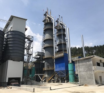 石灰立窯氫氧化鈣生產線